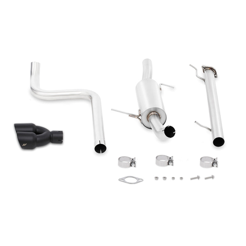 Mishimoto 14-16 Ford Fiesta ST 1.6L 2.5in Stainless Steel Cat-Back Exhaust w/ Black Tips MMEXH-FIST-14BK