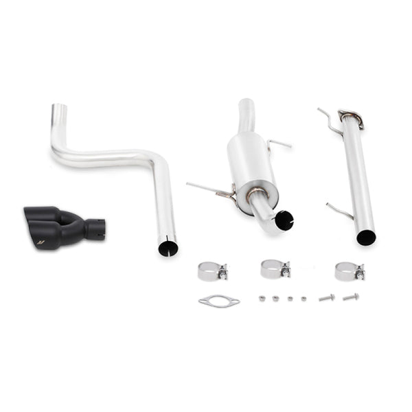 Mishimoto 14-16 Ford Fiesta ST 1.6L 2.5in Stainless Steel Cat-Back Exhaust w/ Black Tips MMEXH-FIST-14BK