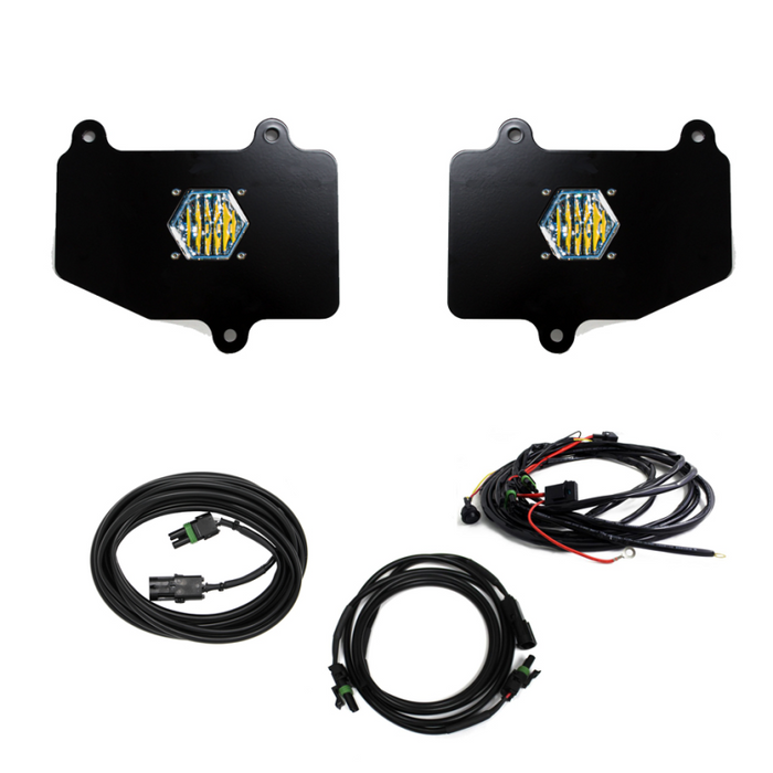 Baja Designs compatible with Jeep JT LED Light Dual S1 Reverse Kit For 18-Pres Wrangler JT 447652