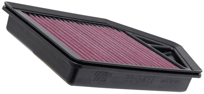 K&N 10 Honda CR-V 2.4L-L4 Drop In Air Filter 33-2437