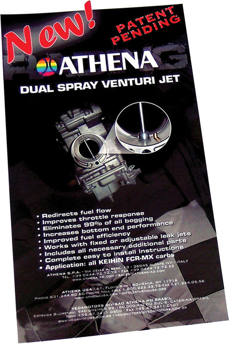 ATHENA Carb Jet Kit Dual Spray