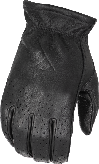 Highway 21 Men's Motorcycle Louie Perforated Gloves (Black, 5X-Large)