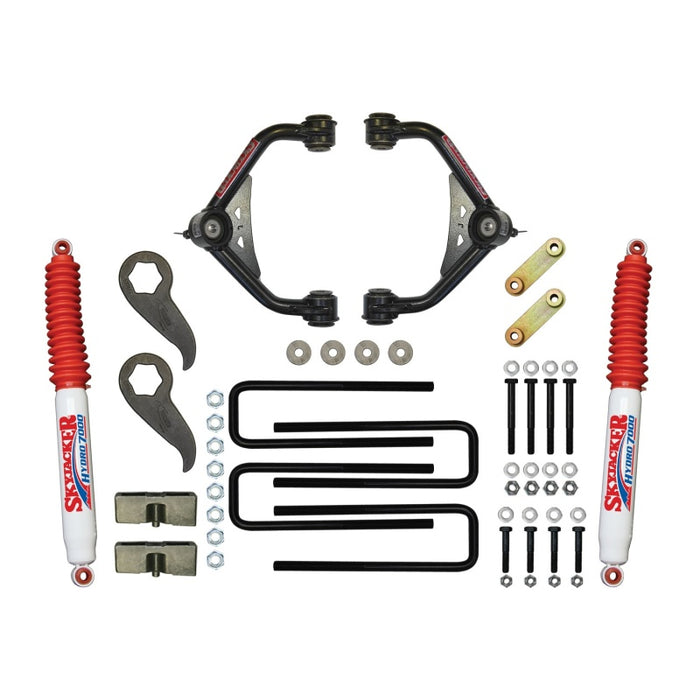 Skyjacker 2011-2019 GM 2500HD/3500HD 2WD/4WD 3-3.5in UCA Lift Kit w/Rear Hydro 7000 Shocks C11350PH