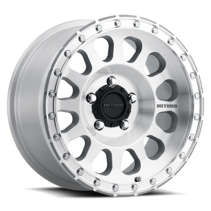 Method MR315 17x8.5 0mm Offset 5x5 71.5mm CB Machined/Clear Coat Wheel MR31578550300