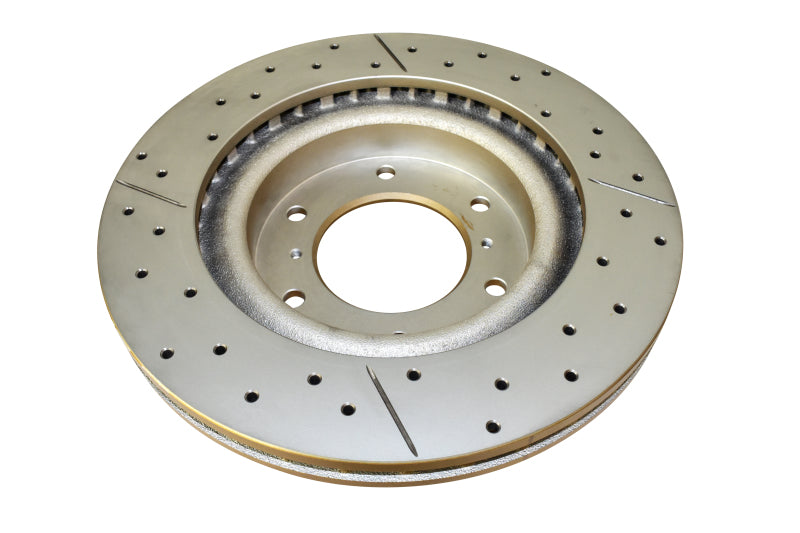 DBA 04-08 Compatible with Infiniti QX56 / 04-05 Armada / 04-3/04 Titan Rear Drilled & Slotted Street Series Rotor 2307X