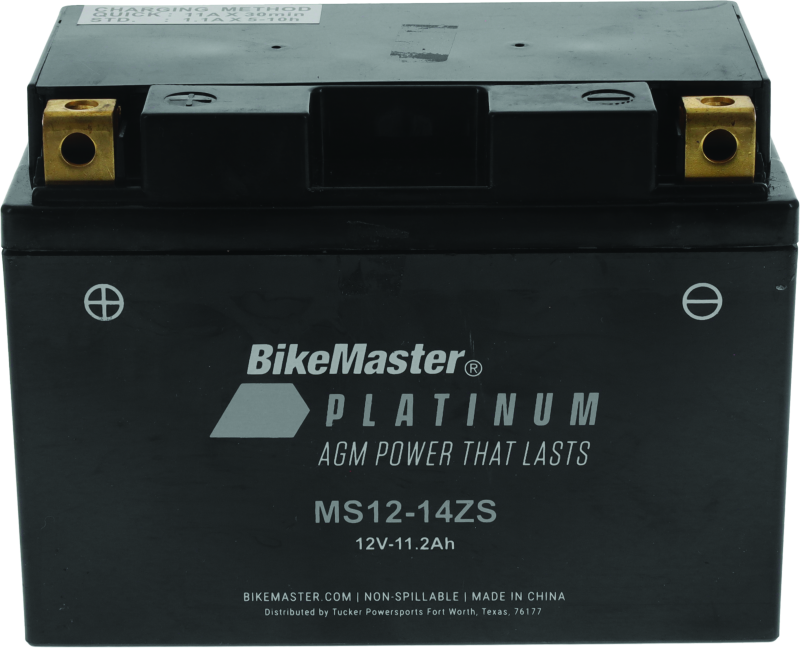 BikeMaster AGM Battery MS12-14ZS 780716