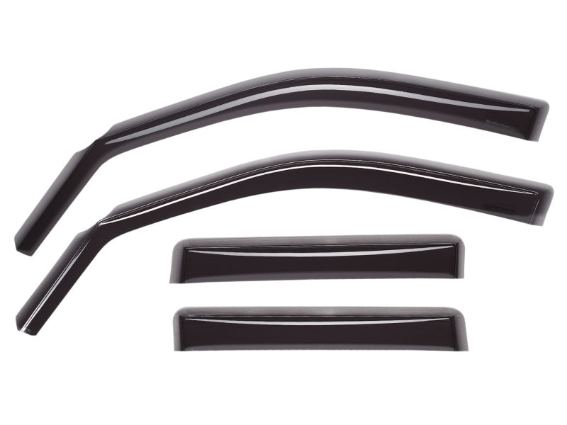 WeatherTech 07-12 Hyundai Santa Fe Front and Rear Side Window Deflectors Dark Smoke 82425