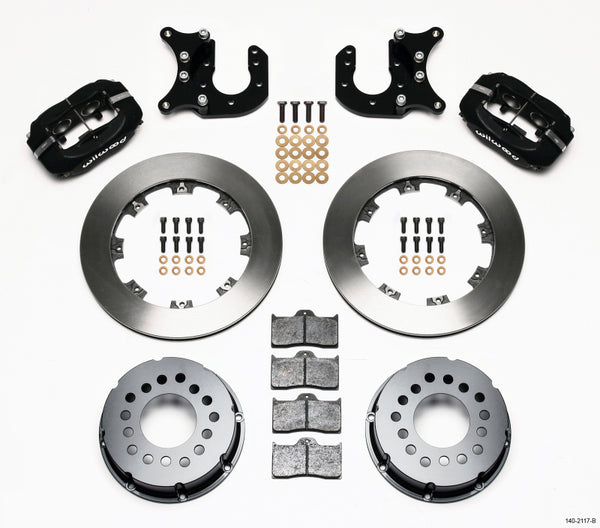 Wilwood Forged Dynalite P/S Rear Kit Mopar-Dana 2.36in Offset 140-2117-B