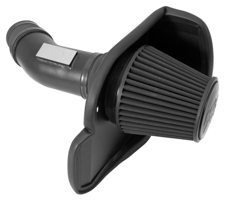 K&N 11-13 Compatible with Dodge Challenger V8/12-13 Charger V8 / 12-13 Chrysler 300 Black Performance Intake Kit 71-2545