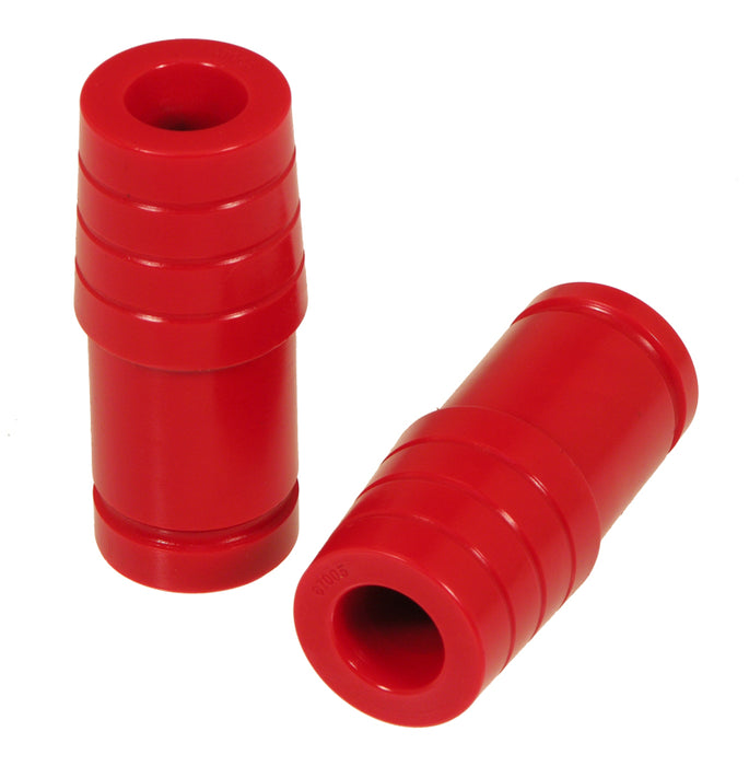 Prothane compatible with Jeep TJ Front 1.5in Extended Bump Stop Red 1-1302