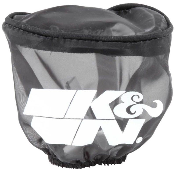 K&N Air Filter Wrap Black Oval Tapered 3.75in Base I/S Width x 2.5in Top I/S Width x 2.75in H RU-2780DK