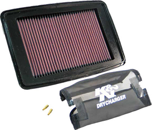 K&N HA-4506-T Honda POWERLID High Performance Replacement Air Filter , Black