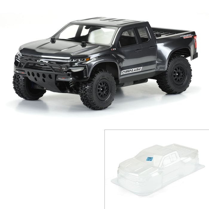 Pro-Line Racing 1/10 2019 Chevy Silverado Z71 Trail Boss Clear Body Short Course PRO351200 Car/Truck Bodies wings & Decals