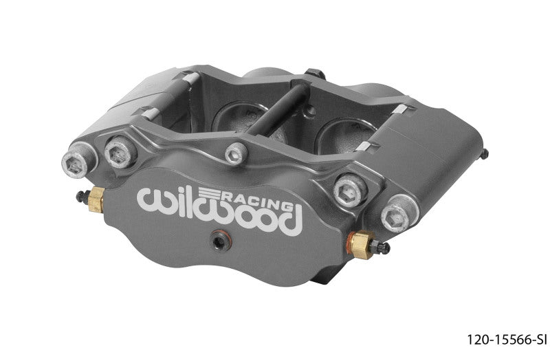 Wilwood Caliper-Billet Narrow Dynalite 4.75in Radial Mount 1.62in Pistons 1.00in Disc 120-15566-SI