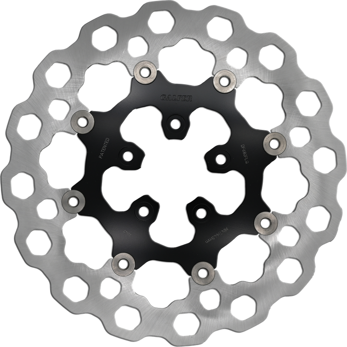 Galfer Df680Flq Floating Front Cubiq Brake Rotor Fits 2000-14 Harley Softail DF680FLQ