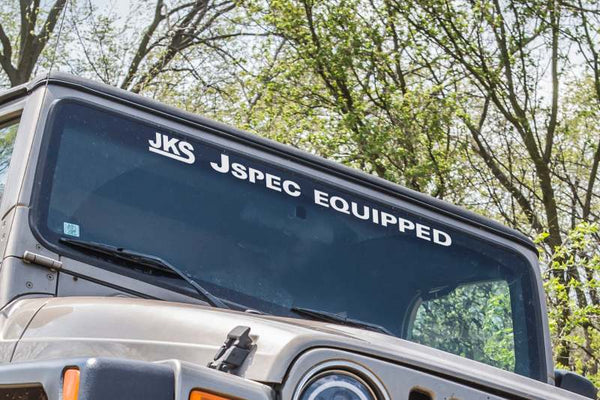 JKS 36" Windshield Decal, JSpec Equipped 11527