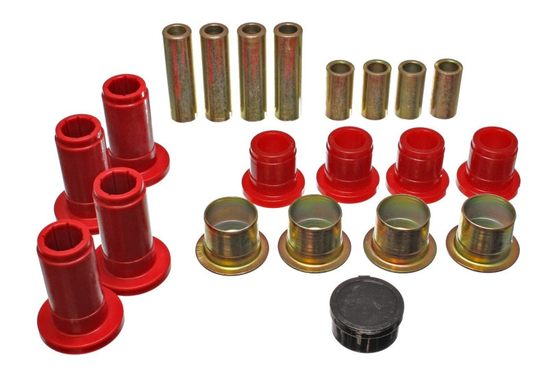 Energy Suspension 94-01 Ram 1500 / 94-02 Ram 2500/3500 2WD Red Front Control Arm Bushing Set 5.3124R