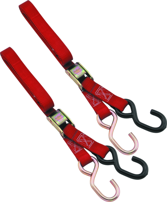 BikeMaster 1in Tiedown Red 100500