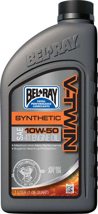 Bel-Ray 840-1480 V-Twin Synthetic Engine Oil 10W-50 1L