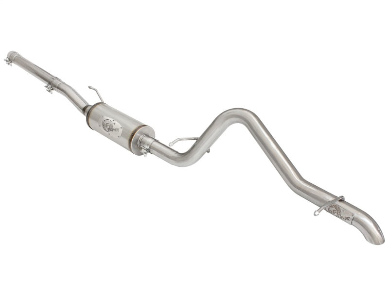 aFe MACHForce XP 2.5in SS-409 Cat-Back Exhaust 07-16 compatible with Jeep Wrangler (JK) V6-3.6L/3.8L (2-4 Door) 49-48055