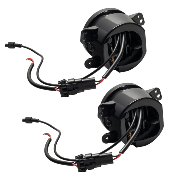 Oracle compatible with Jeep Wrangler JK/JL/JT High Performance W LED Fog Lights ColorSHIFT Dynamic SEE WARRANTY 5846-332