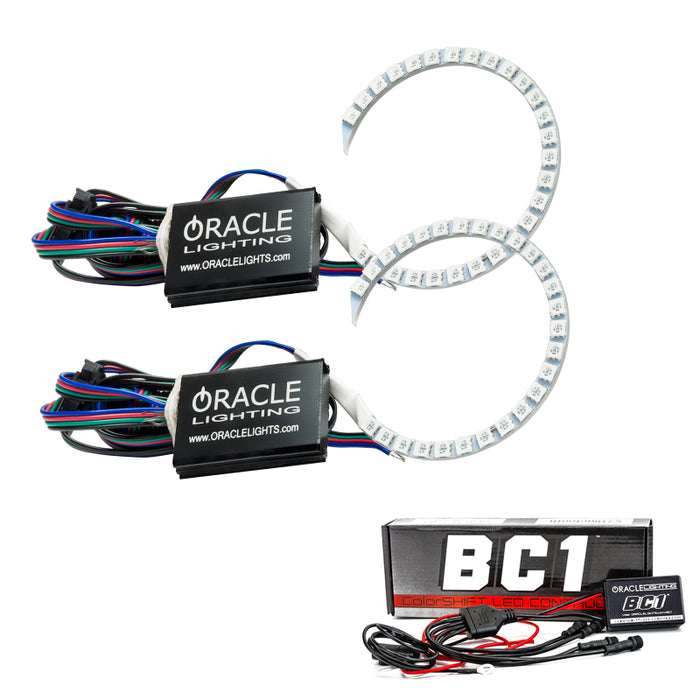 Oracle Compatible with Dodge Charger 15-21 Projector Halo Kit ColorSHIFT w/ BC1 Controller SEE WARRANTY 3944-335