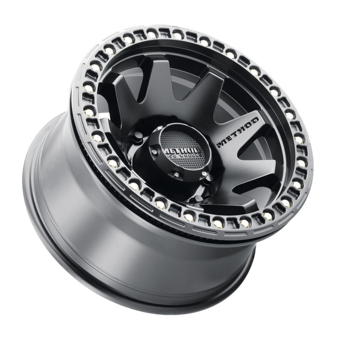 Method MR108 17x9 -44mm Offset 8x6.5 130.81mm CB Matte Black w/BH-H24125-38 Wheel MR10879080544B