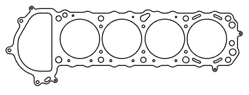 Cometic Compatible with Nissan Silvia / 240SX 91mm .051 inch MLS Head Gasket KA24DE 1990-UP C4286-051