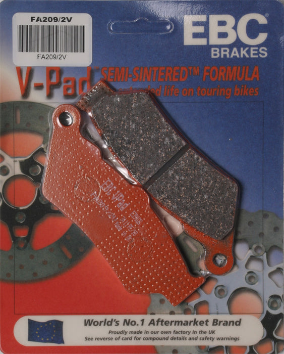 EBC V-Series Brake Pads (Front) for 12-13 KTM 690ENDUROR