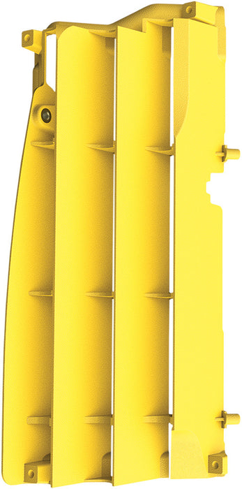 Polisport Radiator Louvers (Yellow) Compatible With 08-17 SUZUKI RMZ450