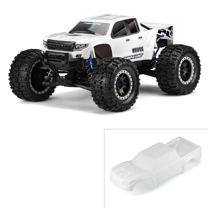 Pro-Line Racing 1/5 Pre-Cut Brute Bash Armor White Body X-MAXX PRO351317 Car/Truck Bodies wings & Decals