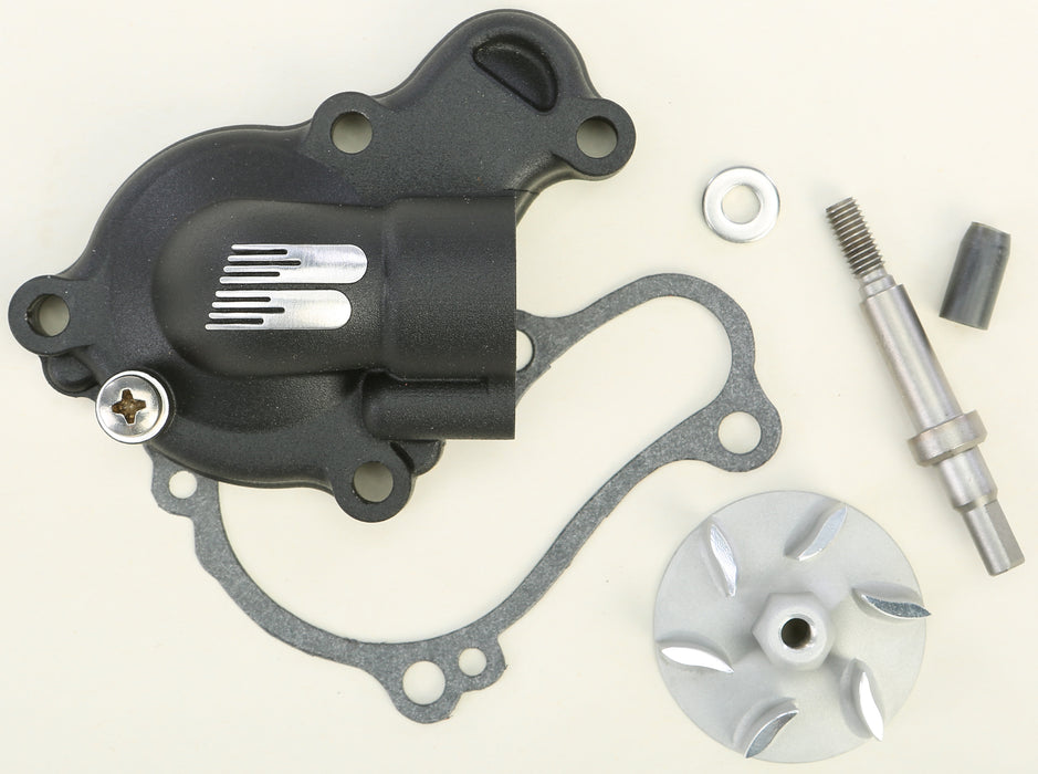 Boyesen WPK-38CB Supercooler Water Pump Cover and Impeller Kit Black