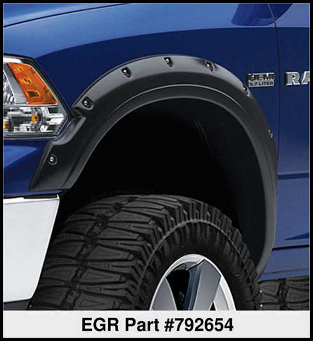 EGR 09+ Compatible with Dodge Ram LD Bolt-On Look Fender Flares Set 792654