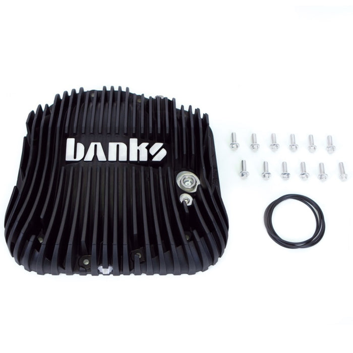 Banks 85-19 Ford F250/ F350 10.25in 12 Bolt Black-Ops Differential Cover Kit 19258