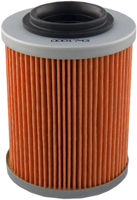 HiFloFiltro HF152 Premium Oil Filter, Single