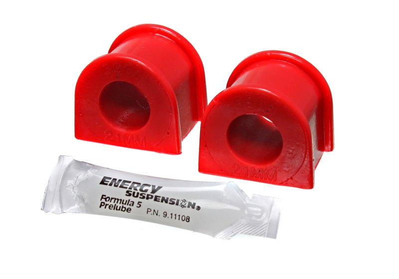 Energy Suspension Subaru Forester/Legacy/Outback/WRX Red 21mm Front Sway Bar Bushing Set 19.5105R