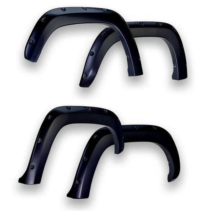 EGR 11-15 Ford Super Duty Bolt-On Look Color Match Fender Flares Set Carbon Black 793814-G1