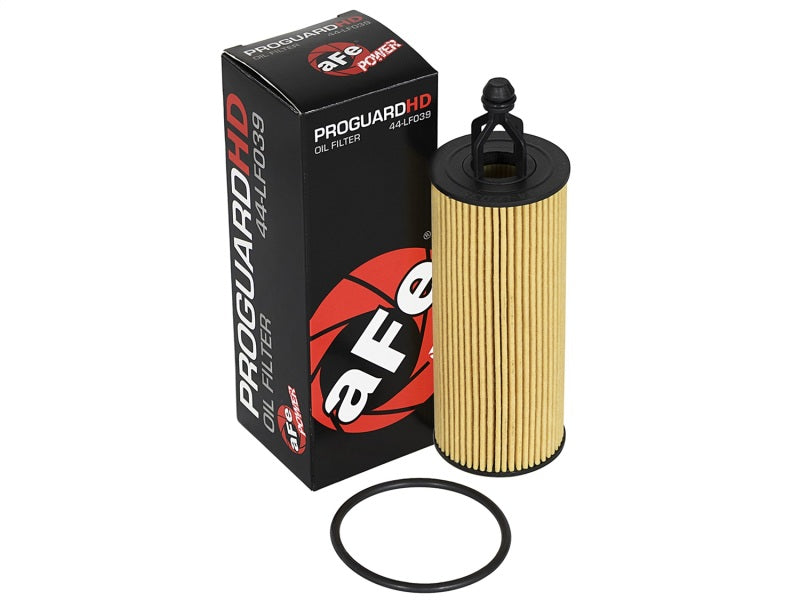 aFe Pro GUARD HD Oil Filter 2018 compatible with Jeep Wrangler (JL) V6 3.6L 44-LF039