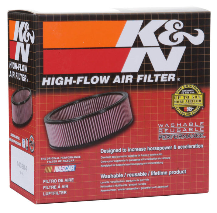 K&N Compatible with Nissan/Rover Custom Air Filter Bolt-On for Single or Two Barrel Carburetors 56-9096