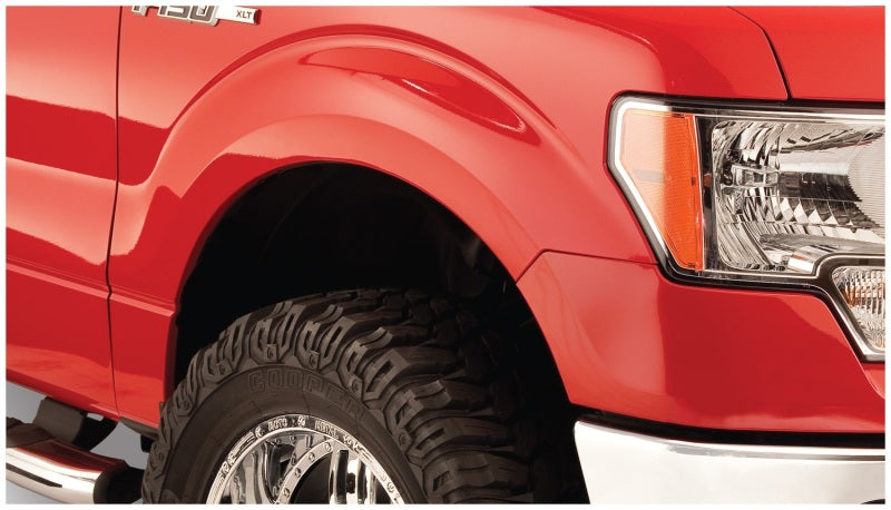 Bushwacker 09-14 Ford F-150 Styleside Extend-A-Fender Style Flares 4pc 67.0/78.8/97.4in Bed Black 20926-02