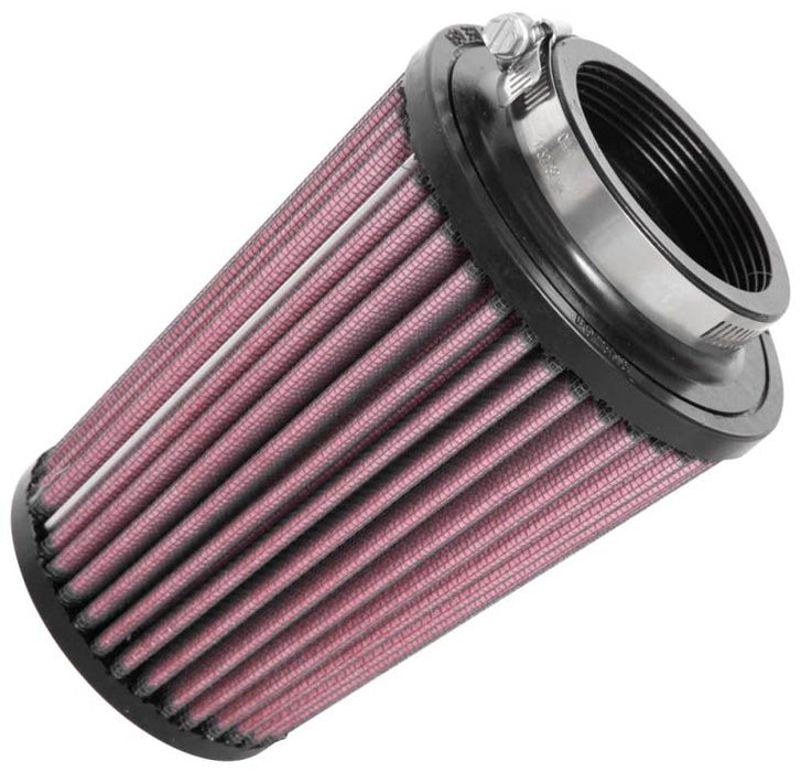 K&N Universal Rubber Filter 2-1/2in Flg / 4-1/2in OD B / 3-1/2in OD T / 6in H Black Top RU-5062XD