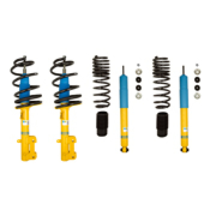 Bilstein B12 (Pro-Kit) 07-11 Ford Mustang Shelby GT500/KR V8 5.4L Front & Rear Suspension Kit 46-207364