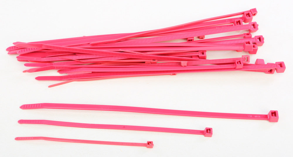 Helix Racing HLX-303-4681 Cable Ties - Red Compatible With/Replacement For Helix Racing Products 303-4681 30 Pack