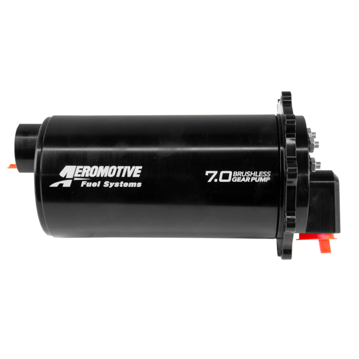 Aeromotive Brushless Spur Gear Fuel Pump w/TVS Controller Universal In-Tank 90 Deg 7gp 19323