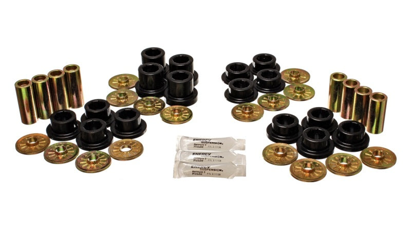 Energy Suspension 92-02 Compatible with Dodge Viper Black Rear Control Arm Bushing Set 5.3126G