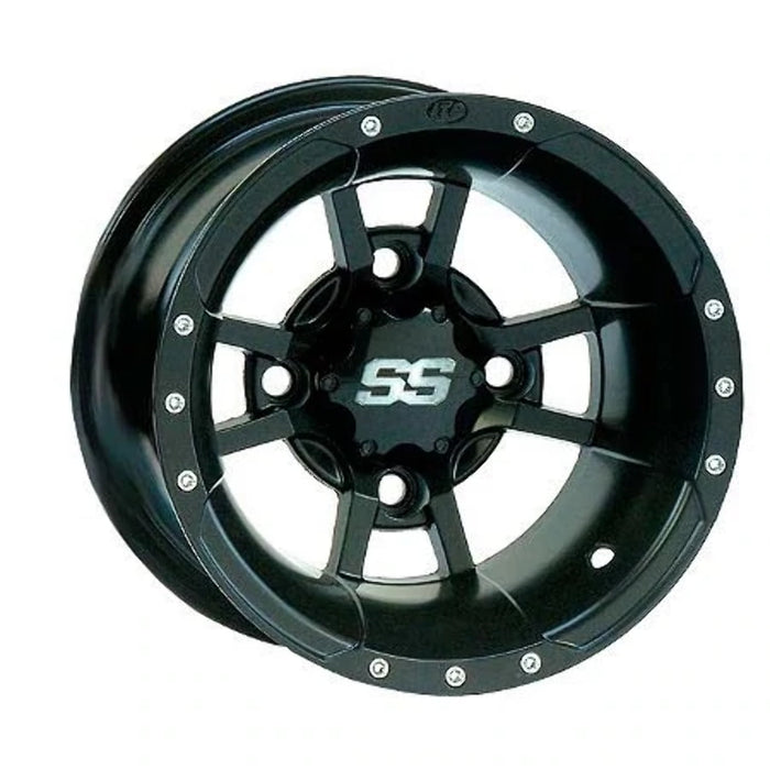 ITP SS 112 10x5 / 4x144 BP / 3+2 Offset Black Wheel 1028334536B