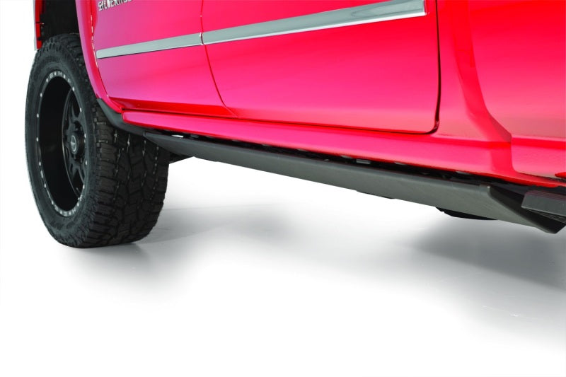 AMP Research 2014-2017 Chevrolet Silverado 1500 Extended/Crew PowerStep Black 75154-01A-B