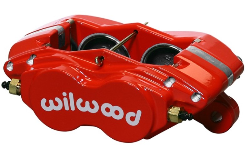 Wilwood Caliper-Forged Dynalite-M-Red 1.75in Pistons 1.25in Disc 120-13745-RD