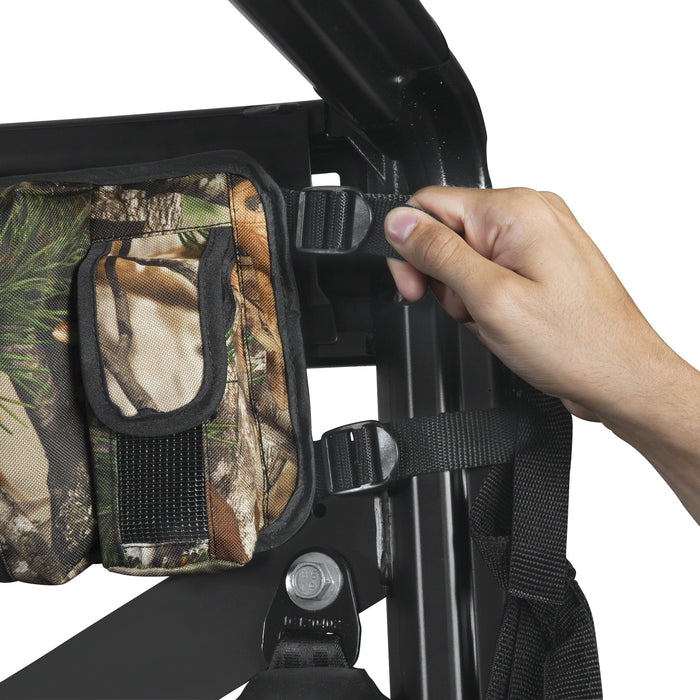 Classic Accessories QuadGear UTV Roll Cage Organizer, Large, Camo