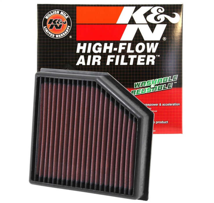 K&N Replacement Air Filter for 13 Compatible with Dodge Dart 1.4L/2.0L L4 33-2491